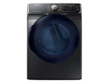 7.5 cu. ft. Smart Electric Dryer with MultiSteam™ in Black Stainless Steel