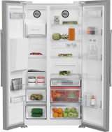 36" Side by Side Refrigerator with Harvestfresh