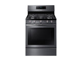 5.8 cu. ft. Freestanding Gas Range with Air Fry and Convection in Black Stainless Steel