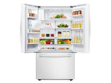23 cu. ft. French Door Refrigerator in White