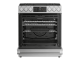 30" Stainless Steel Slide-In Dual Fuel Range