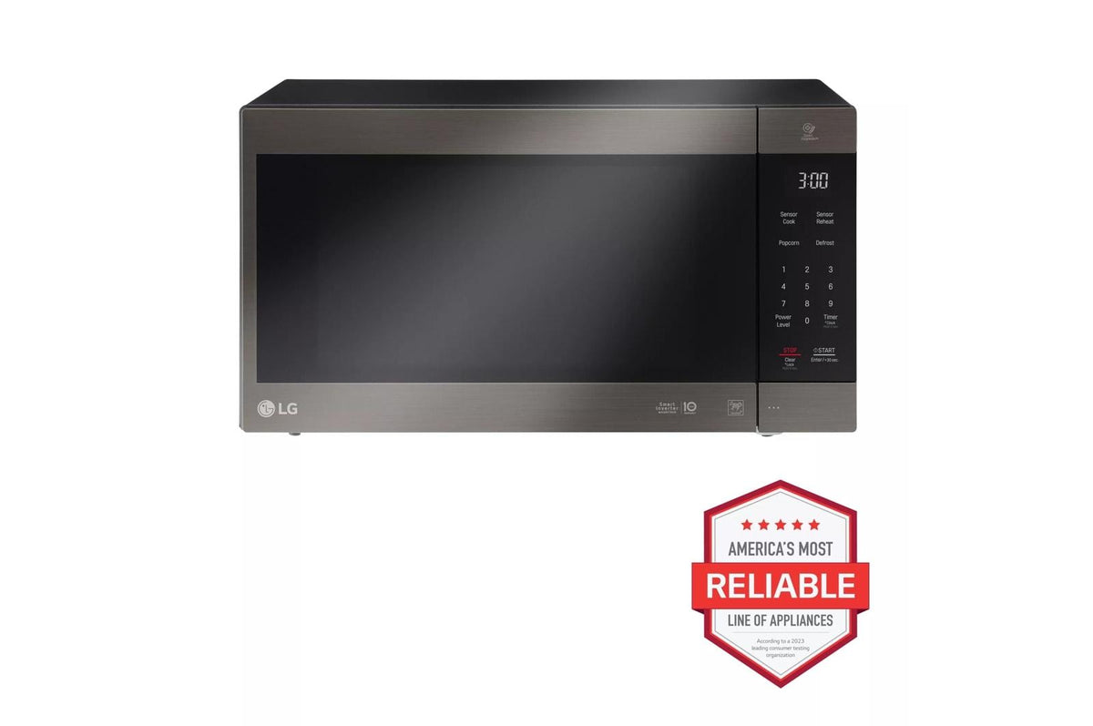 LG Black Stainless Steel Series 2.0 cu. ft. NeoChef™ Countertop Microwave with Smart Inverter and EasyClean®