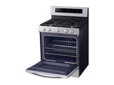 5.8 cu. ft. Freestanding Gas Range with True Convection in Stainless Steel