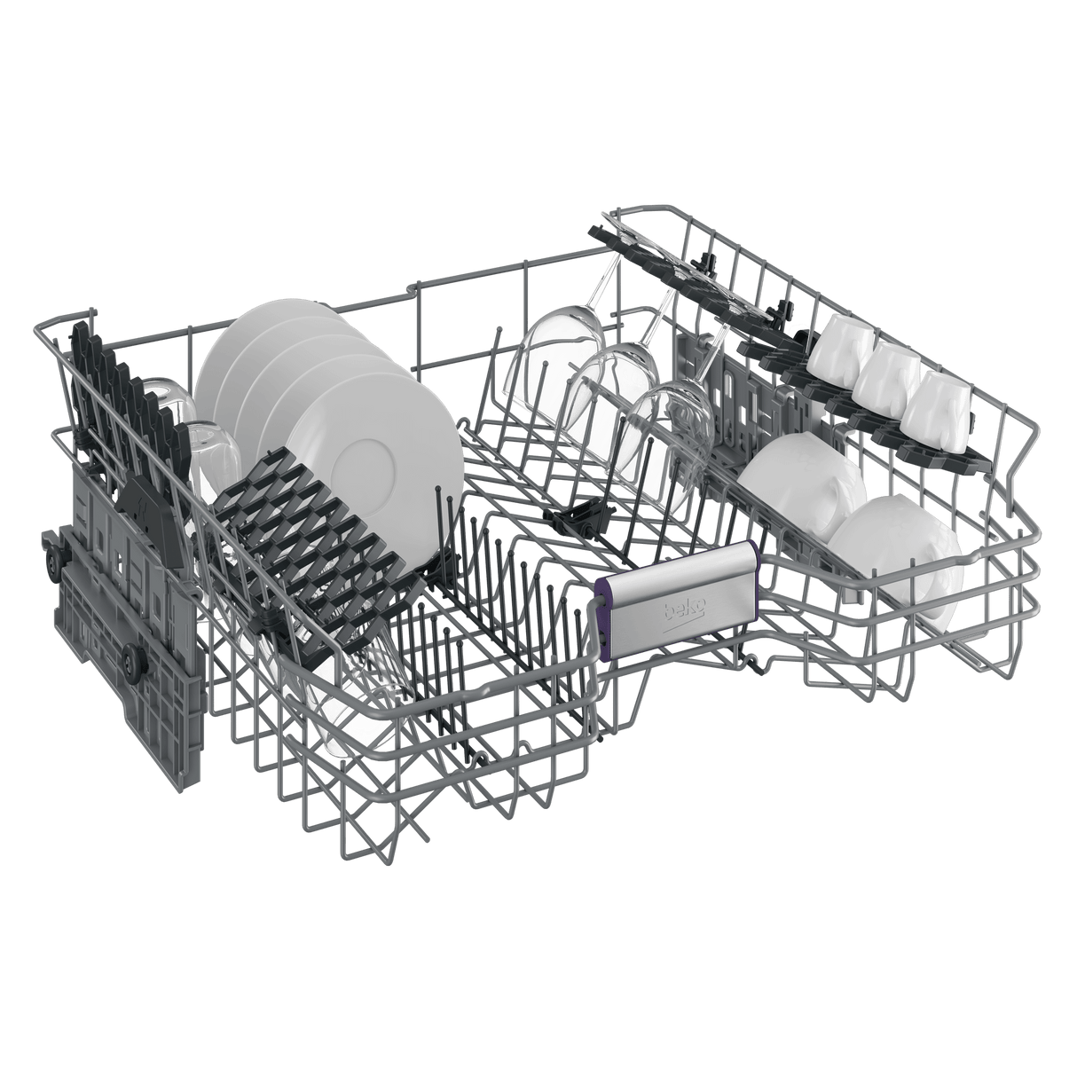 Tall Tub Dishwasher, 16 place settings, 45 dBa, Fully Integrated Panel Ready