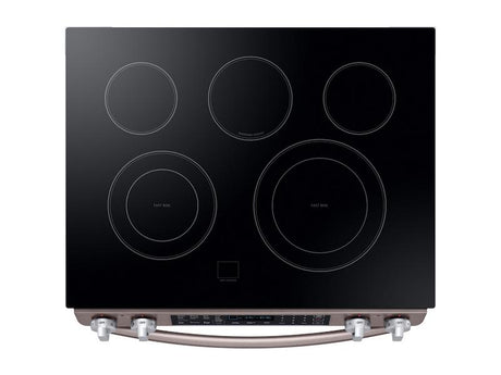 5.8 cu. ft. Slide-In Electric Range in Tuscan Stainless Steel