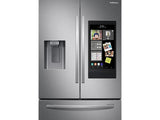 26.5 cu. ft. Large Capacity 3-Door French Door Refrigerator with Family Hub™ and External Water & Ice Dispenser in Stainless Steel