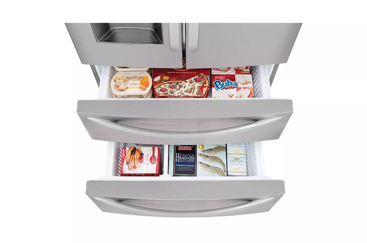 28 cu. ft. 36-Inch Wide French Door Refrigerator - Stainless Steel