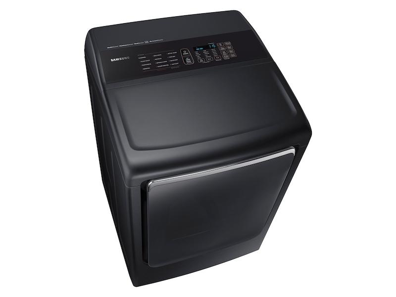 7.4 cu. ft. Electric Dryer with Integrated Touch Controls in Black Stainless Steel