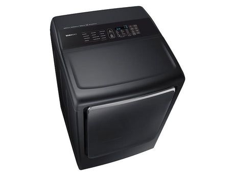 7.4 cu. ft. Electric Dryer with Integrated Touch Controls in Black Stainless Steel