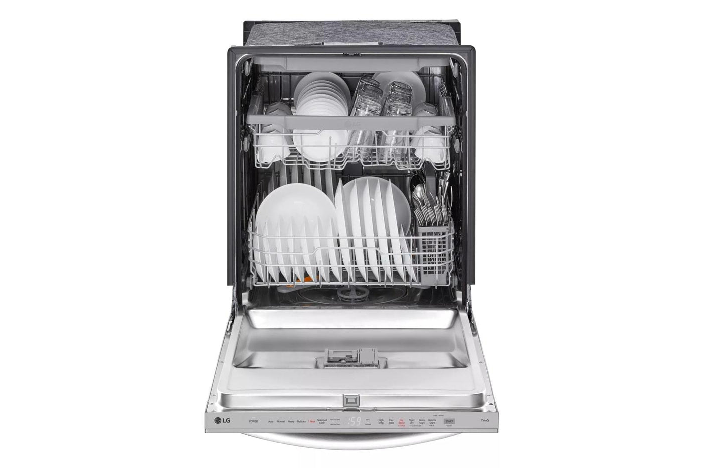 24-Inch QuadWash® Top Control Dishwasher - Stainless Steel