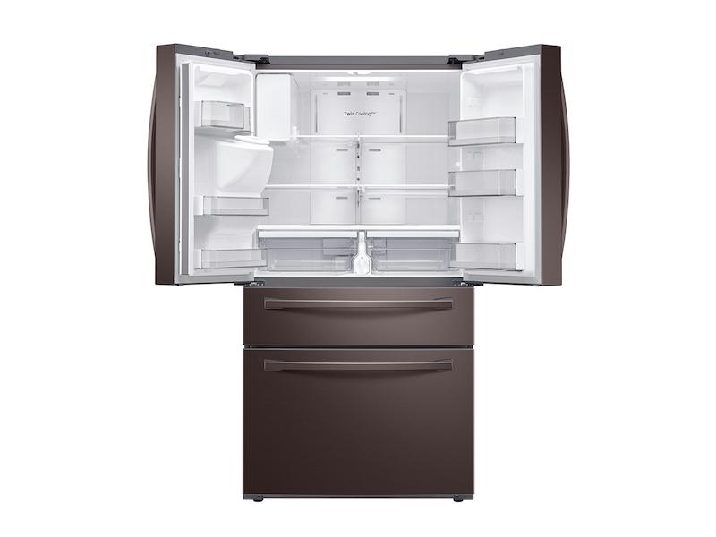 23 cu. ft. Counter Depth 4-Door French Door Refrigerator with FlexZone™ Drawer in Tuscan Stainless Steel