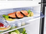 21 cu. ft. Top Freezer Refrigerator with FlexZone™ in Black Stainless Steel