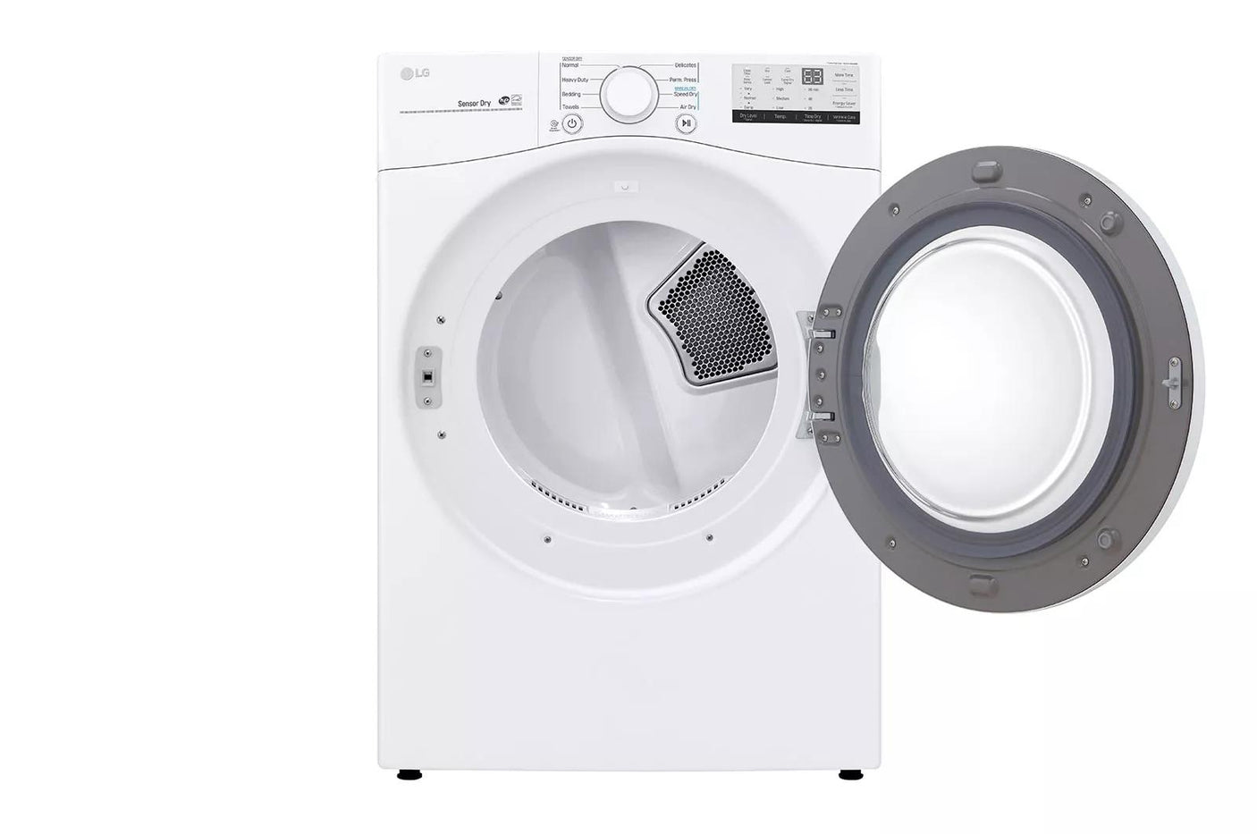 7.4 cu. ft. Ultra Large Capacity Front Load Gas Dryer - White