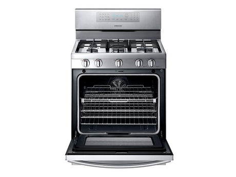 5.8 cu. ft. Gas Range with True Convection in Stainless Steel