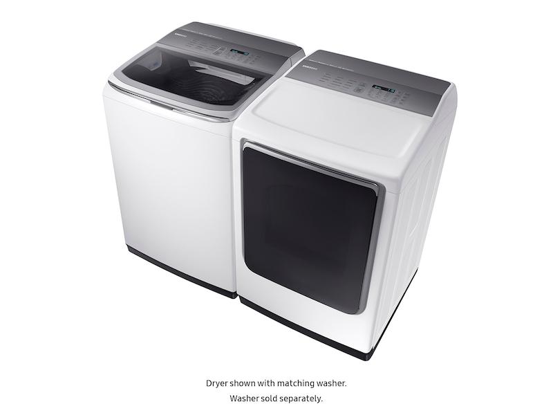 7.4 cu. ft. Gas Dryer with Integrated Touch Controls in White