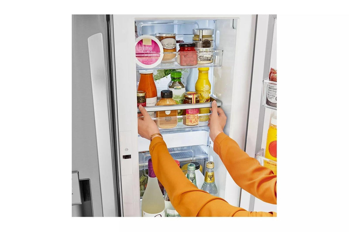 24 cu. ft. Smart wi-fi Enabled Door-in-Door® Counter-Depth Refrigerator with Craft Ice™ Maker