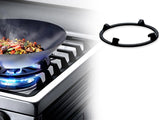 5.8 cu. ft. Gas Range with True Convection in Stainless Steel