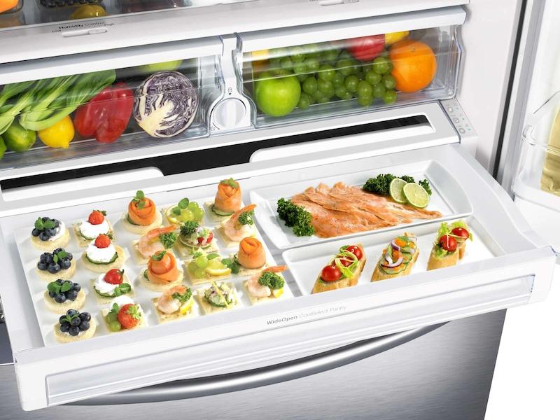 23 cu. ft. French Door Refrigerator in Stainless Steel