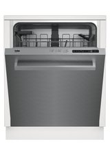 Full Size Stainless Dishwasher, 14 place settings, 48 dBa, Top Control