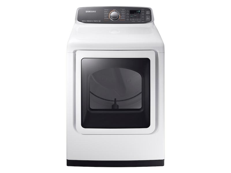 7.4 cu. ft. Electric Dryer in White