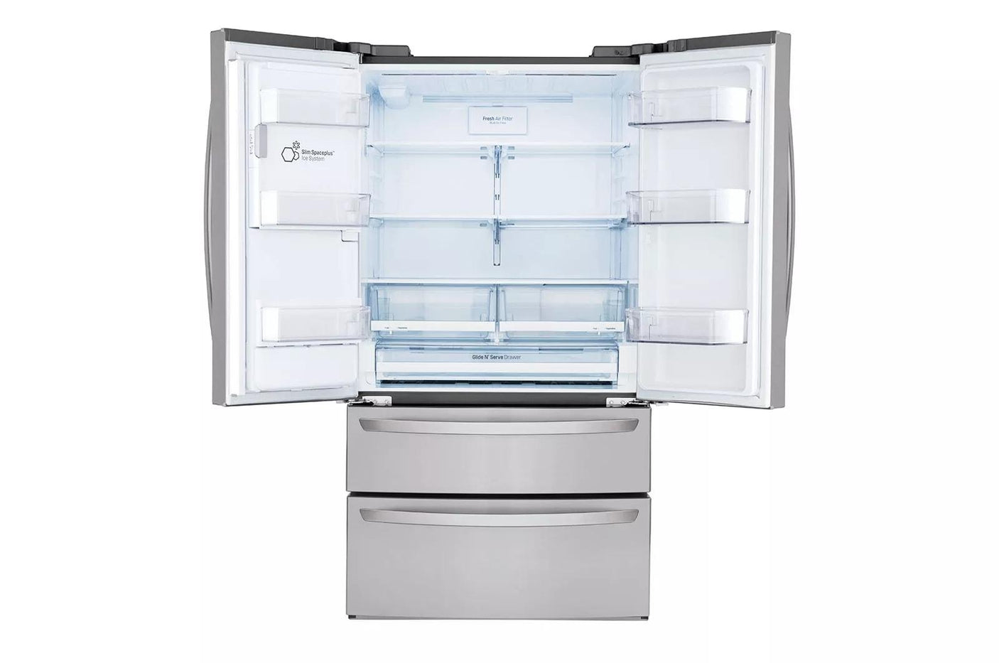 28 cu. ft. 36-Inch Wide French Door Refrigerator - Stainless Steel