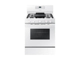 5.8 cu. ft. Freestanding Gas Range with Convection in White