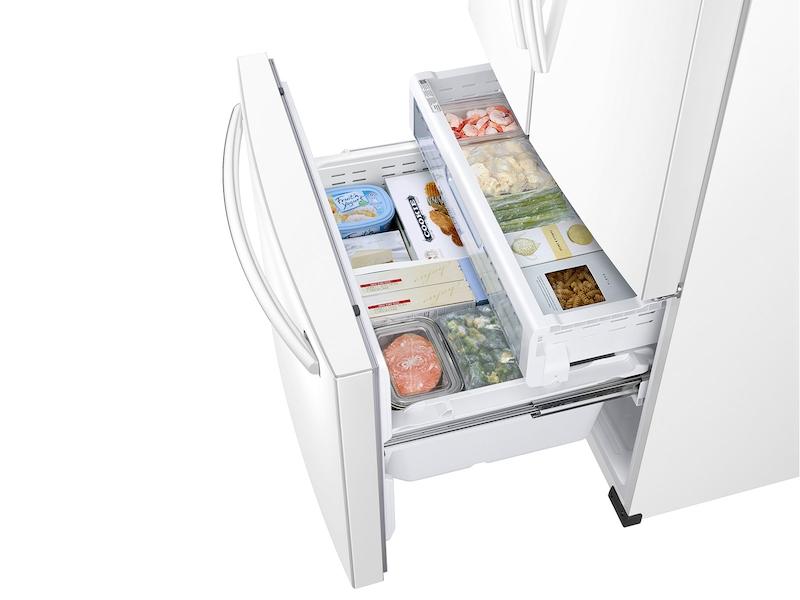 26 cu. ft. 3-Door French Door Refrigerator with CoolSelect Pantry™ in White
