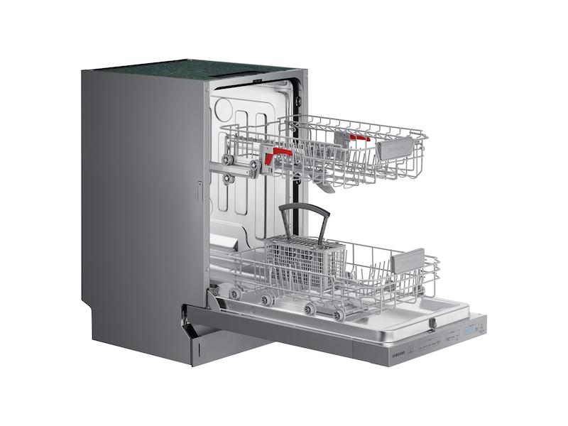 Whisper Quiet 46 dBA Dishwasher in Stainless Steel