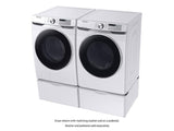 7.5 cu. ft. Gas Dryer with Steam Sanitize+ in White