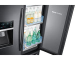 28 cu. ft. Food Showcase 3-Door French Door Refrigerator in Black Stainless Steel