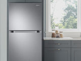 18 cu. ft. Top Freezer Refrigerator with FlexZone™ in Stainless Steel