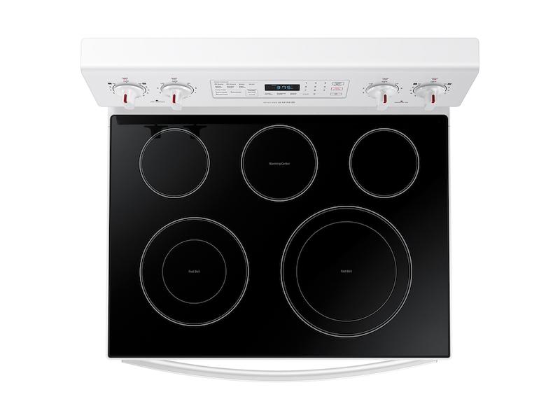 5.9 cu. ft. Freestanding Electric Range with Convection in White