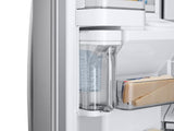 28 cu. ft. 3-Door French Door, Full Depth Refrigerator with Food Showcase in Stainless Steel