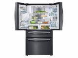 28 cu. ft. Food Showcase 4-Door French Door Refrigerator in Black Stainless Steel
