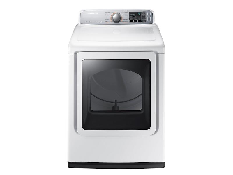 7.4 cu. ft. Electric Dryer in White