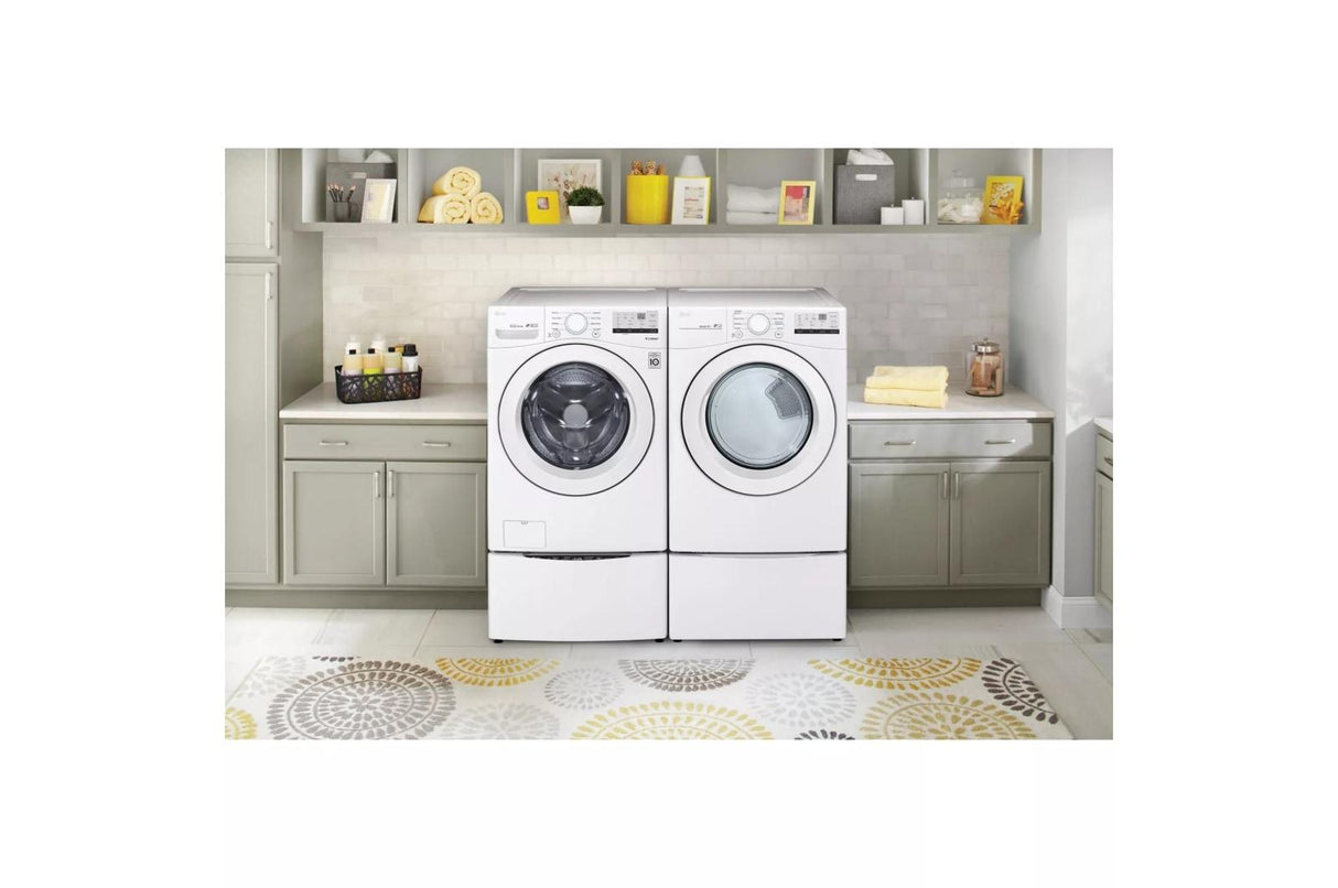 7.4 cu. ft. Ultra Large Capacity Front Load Gas Dryer - White