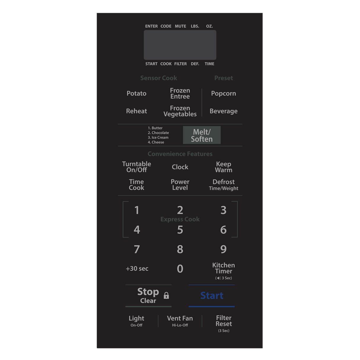 Built-in Microwave (950 W, 44 L)