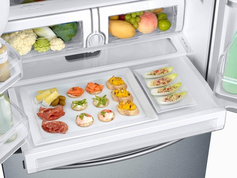 26 cu. ft. 3-Door French Door Refrigerator with CoolSelect Pantry™ in Stainless Steel