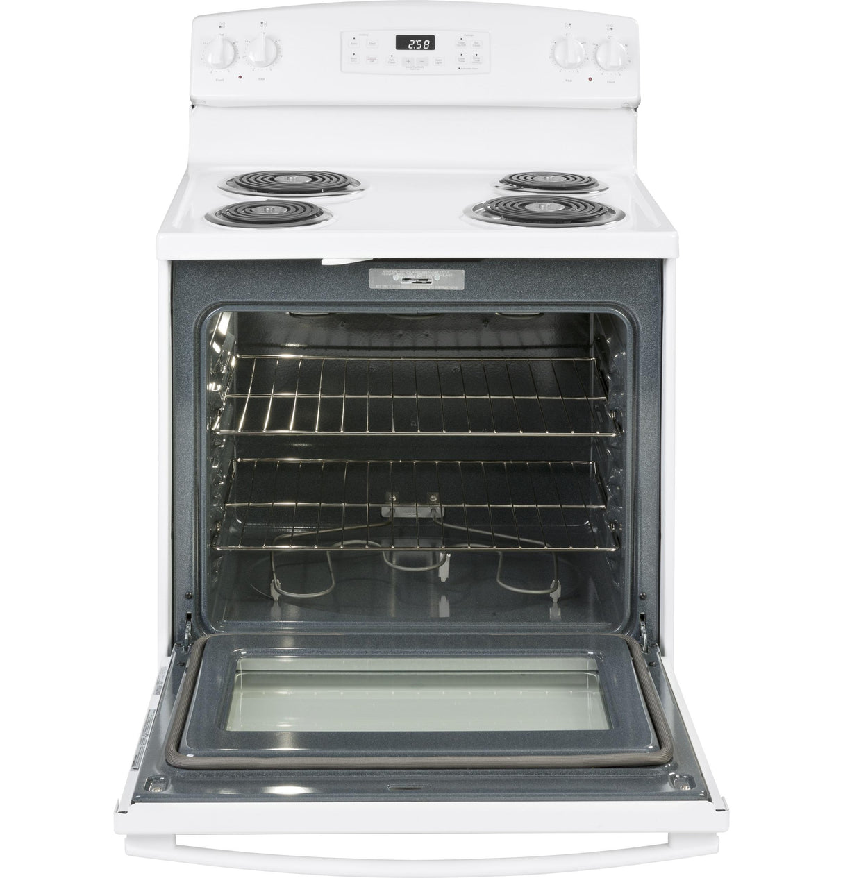 GE® 30" Free-Standing Self-Clean Electric Range