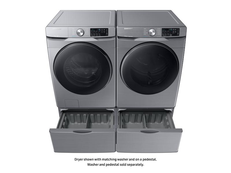 7.5 cu. ft. Electric Dryer with Steam Sanitize+ in Platinum
