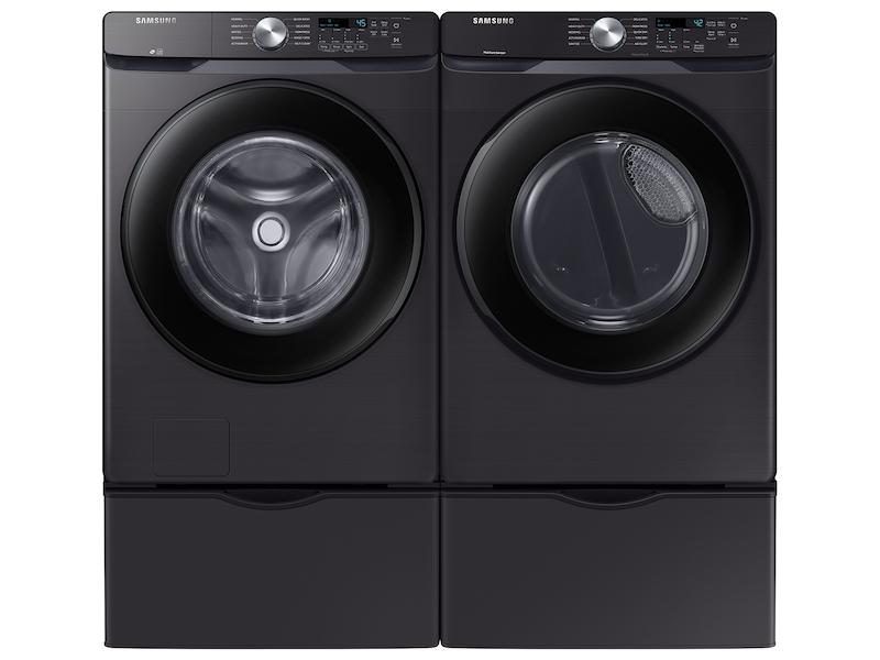 4.5 cu. ft. Front Load Washer with Vibration Reduction Technology+ in Brushed Black