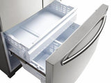 25 cu. ft. French Door Refrigerator with External Water & Ice Dispenser in Stainless Steel