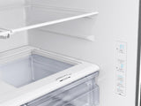 27 cu. ft. Large Capacity 3-Door French Door Refrigerator with External Water & Ice Dispenser in Stainless Steel