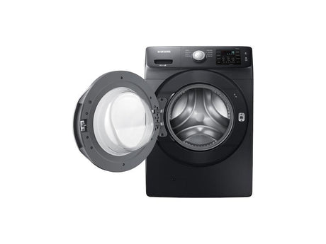 4.5 cu. ft. Front Load Washer with Vibration Reduction Technology in Black Stainless Steel