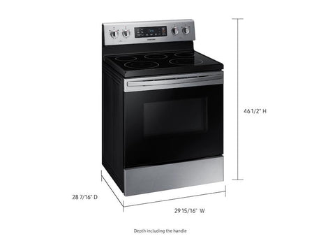 5.9 cu.ft. Freestanding Electric Range in Stainless Steel