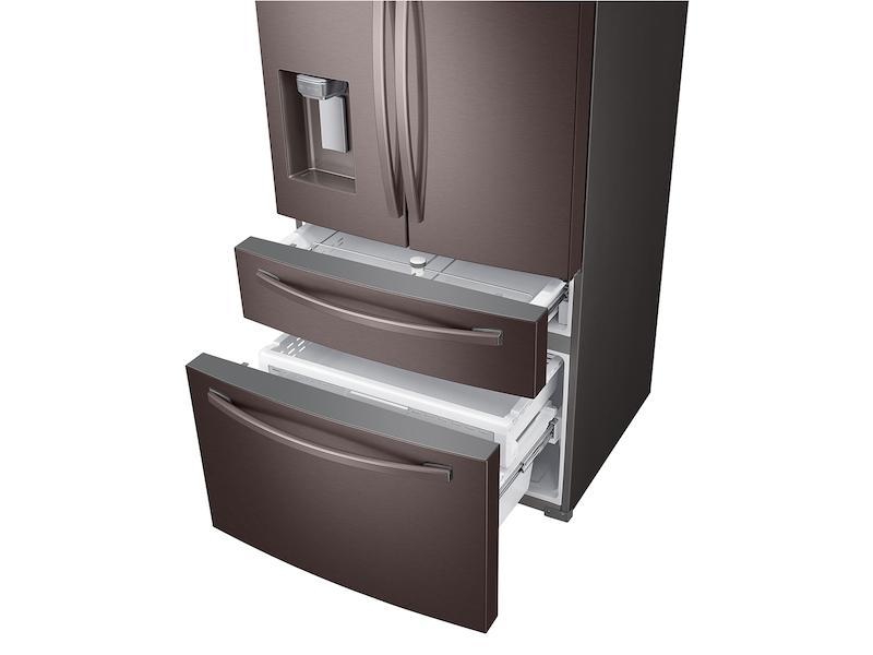 28 cu. ft. 4-Door French Door Refrigerator with FlexZone™ Drawer in Tuscan Stainless Steel