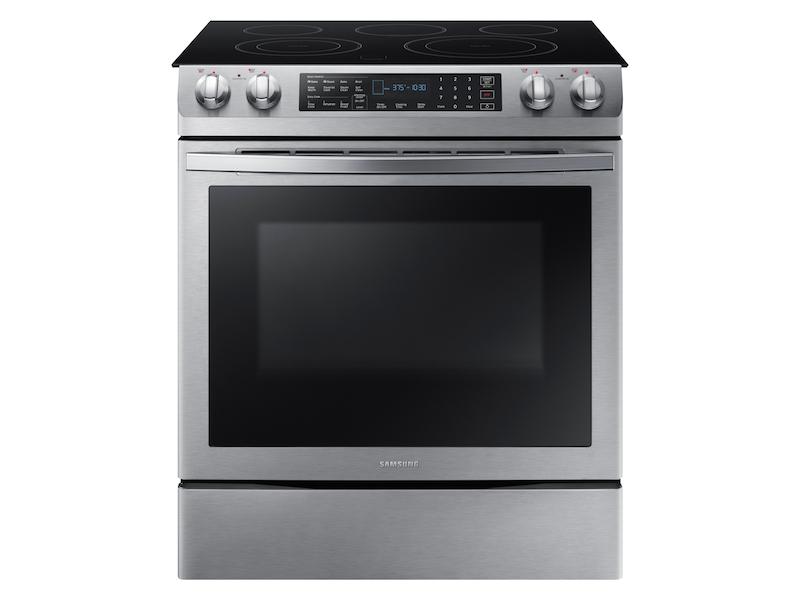 5.8 cu. ft. Slide-In Electric Range in Stainless Steel