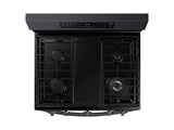 6.0 cu. ft. Smart Freestanding Gas Range with No-Preheat Air Fry & Convection in Black Stainless Steel