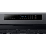 5.8 cu. ft. Freestanding Gas Range with True Convection in Black Stainless Steel