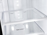 25 cu. ft. Side-by-Side Refrigerator with In-Door Ice Maker in Black Stainless Steel